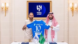 A CAMISA DO AL HILAL CAIU BEM NO NEYMAR ? Vídeo OFICIAL Apresentação de NEYMAR no AL HILAL