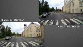 Viofo A119S vs. Xiaomi Yi Dashcam