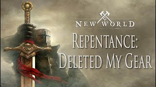 Repentance: I deleted all my gear | New World Ironman Build | SNS Tank