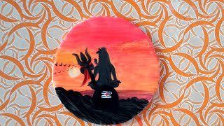 Shiva painting ll How to Draw lord Shiva ll Shivling Drawing ll Mahadev drawing