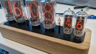 My newest Nixie Clock Z5660M Close-up