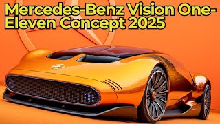 2025 Mercedes Benz Vision One Eleven Concept