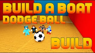 Building Dodge Ball in Build a boat! | ROBLOX Build A Boat For Treasure