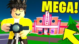 STWORZYŁEM KINO W NOWYM NAJLEPSZYM TYCOONIE ROBLOX! | Actors Tycoon