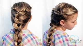 How To Princess French Braid | Pretty Hair is Fun