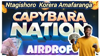 Uko wakorera Amafaranga Muri Iyi Airdrop Idasaba iagishoro