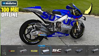 Game Balap Road Race Mirip MotoGP 24 Cuma 100 MB Offline Bisa Modifikasi Grafis HD