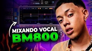 COMO MIXAR UM VOCAL GRAVADO EM UM BM800 | MIXAGEM DE VOZ