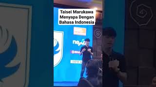 Taisei Marukawa Menyapa Dengan Bahasa Indonesia #taiseimarukawa #psis #psissemarang