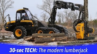 30-sec TECH: The modern lumberjack