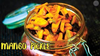 Kerala Easy Mango Pickle / Pacha Manga Achar/How To Make Sadya  Mango Pickle