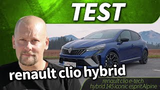 2024 renault clio e-tech hybrid 145 iconic esprit Alpine - test