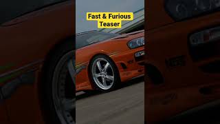 A peek at this Fast & Furious Supra replica