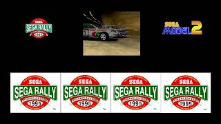 Sega Rally / 4 Player System Link + Extra Monitor Spettatore