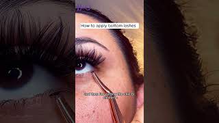 Learn how to fit, trim and apply your false eyelashes! |B&Q Lashes| #diylashextensions