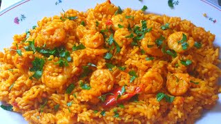 روز بالكروفات🦐🍚. أرز بالجمبري 🦐سهل و سريع التحضير و الطعم لذيذ