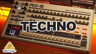 Behringer RD-9 Techno Jam  (Raw Audio)