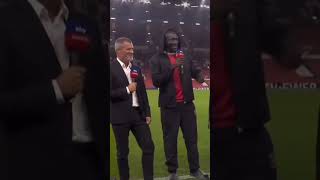 STORMZY gets starstruck at OLD TRAFFORD