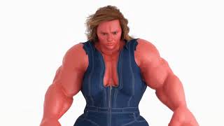 Chloe Red She Hulk Transformation #short