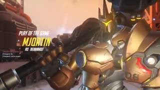 Overwatch - Reinhardt 3k - The timing bruh