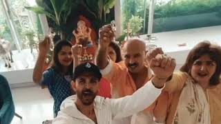 Hrithik Roshan Family Celebrates Ganesh Chathurthi ☺️😍