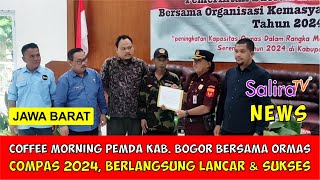 Coffee Morning Pemda Kab. Bogor Bersama Ormas (COMPAS) Tahun 2024 Berlangsung Lancar dan Sukses