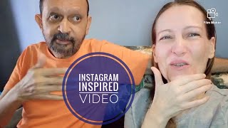 When you don't understand lyrics that you sing 🤣 | Akhil Mishra & SuzanneBernert suzakhil (Feb2023)