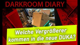 📷  Analoge Fotografie - Die Technik für die Dunkelkammer Teil 1 Vergrößerer  - Darkroom Diary - S1E3