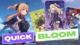 This is how you play Quick Bloom deck | Genshin TCG | Collei Mona and Fischl