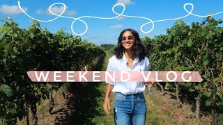 WEEKEND VLOG: GRWM, DELISH FOOD & DOG SITTING