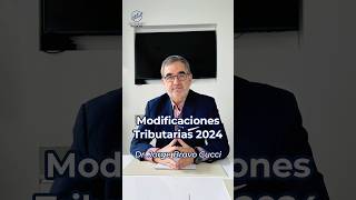 Invitación: Modificaciones Tributarias 2024 con el Dr. Jorge Bravo Cucci #tributos #noticias #tax