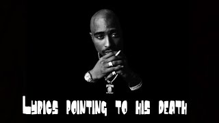 Conspiracy Theories | Tupac | Posthumous lyrics pointing to death