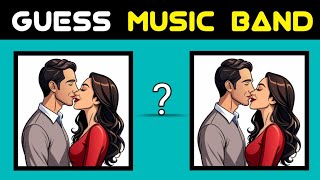 🎸Music Band Guess By Emoji 🎸 | Guess Music Band | Quiz Challenge |