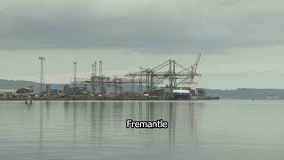 Northern Ireland | Belfast | Shipyard | Fremantle HD Stock Footage | E18R36 015