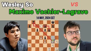 Chess Game: Wesley So's MIRACLE COMEBACK Against Maxime Vachier-Lagrave - Grand Final 1, CCT 2024