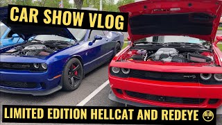 ALL MOPAR CAR SHOW VLOG (TONS OF HELLCATS😳)