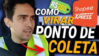 Como FUNCIONA um PONTO DE COLETA SHOPEE XPRESS ( Como Se Cadastrar )