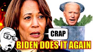 Sleepy Joe insults half of America RUINING Kamala’s campaign. Is it sabotage?