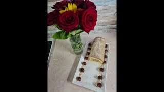 Rolada z kostanjevo kremo, rolada sa kesten kremom,roulade with chestnut cream