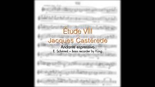 Étude VIII by J. Castérède • Ernesto Schmied