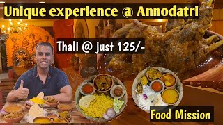 Cheapest Thalis & Combos @ ANNODATRI | Durga Puja Theme | Food Mission | Unique Experience | Kolkata