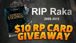 [CLOSED] $10 RP Card GIVEAWAY | That feeling when you one shot someone | League of Legends