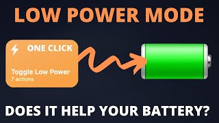 Low Power Mode on Mac is NOT what you Think it is! Toggle Low Power Shortcut