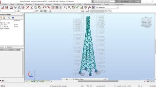 MODÉLISATION DE PYLONE DE TÉLÉCOMMUNICATION DANS ROBOT 23