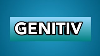 Genitiv گنیتیو مضاف و مضاف الیه