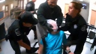 Shocking police video of woman being tased while restrained: lawsuit