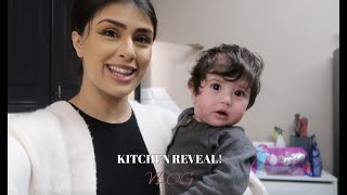 BUDGET KITCHEN UP-CYCLE REVEAL! | VLOG