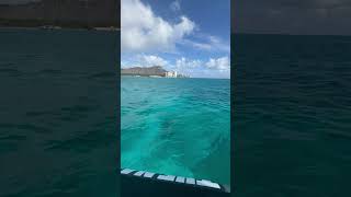 Waikiki from the ocean with Captain Max Boat Tours