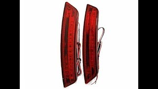 LED Rear Bumper Reflector Brake Light for Ford Mondeo Sedan 2007 2008