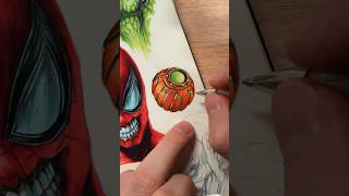 Drawing Pumpkin Bomb - Spider-Man